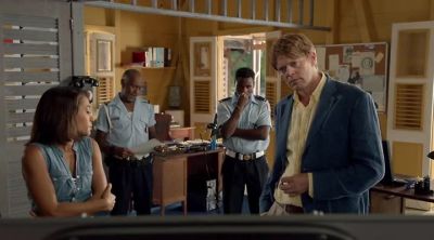 It's been a long day. Maybe we should take a break - Death in Paradise