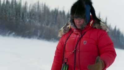 It's been cold, 50 below last
night, 38 below right now, so, - Life Below Zero: First Alaskans