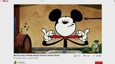 It's been fun to see kids going,
"Wow! These are actually funny!" - Mickey: The Story of a Mouse