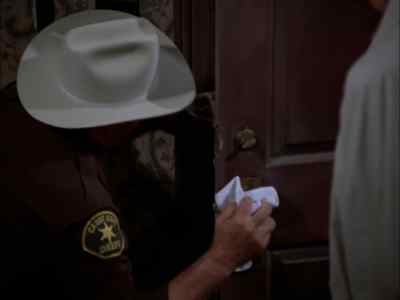 It's been jimmied
from the outside. - Murder, She Wrote