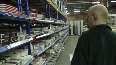 It's been printed out at
Amazon's warehouse in Berkshire. - Tech Billionaires: Jeff Bezos
