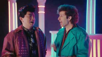 ‫♪♪
‫♪ it's been seven hours
‫and 13 days, since u took your - SNL50: The Anniversary Special