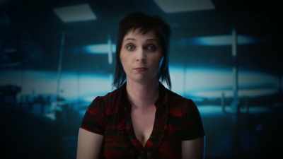 It's being threatened by whatever
Tricia is projecting herself - Haunted Hospitals
