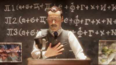 It's my brother
Sergey, the physicist, - Cosmos: Possible Worlds