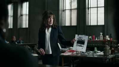 It's called a redacted document,
edited to render unreadable... - The Night Of