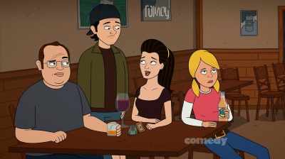 It's called "Hippothermia." - Corner Gas Animated