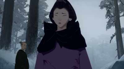 It's called taking someone
for a ride. [chuckles] - BLUE EYE SAMURAI