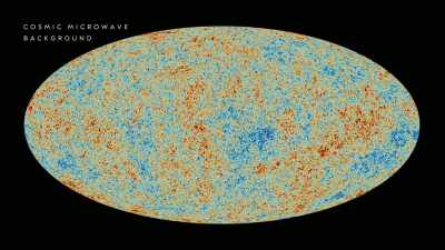 It's called the cosmic microwave
background radiation, - Universe
