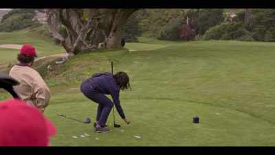 It's cardio golf. - Mr. Throwback