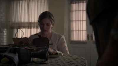 It's chafing her here. - Boardwalk Empire