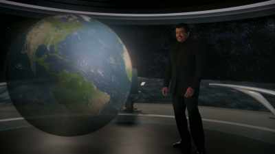 It's changed virtually
every square inch of the place. - Cosmos: Possible Worlds