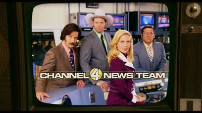 It's Channel 4 News at 6:00! - Anchorman: The Legend of Ron Burgundy