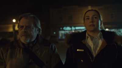 It's chilly out. It's a
cold front rolling in. - Wynonna Earp: Vengeance