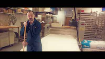 - It's clean as a whistle!
-(SLIDE WHISTLE) - Slice
