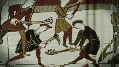 It's clear from the Bayeux Tapestry - Ancient Engineering