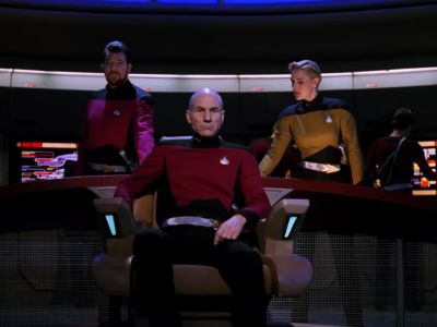 It's clearing now, Captain. - Star Trek: The Next Generation