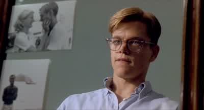 Dickie Now you'll find out why Marge always shows up for breakfastIt's not love it's my coffee machine - The Talented Mr  Ripley