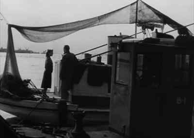 - It's cold down here by the water.
- Yeah. - Panic in the Streets