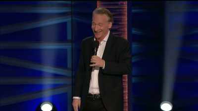 It's cold, and I didn't die
on a tree, fantastic - Bill Maher: Live From Oklahoma