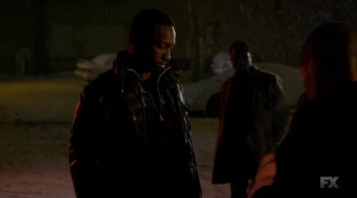 It's colder than a goblin's
ass out here, huh? Ha! Ha! - The Strain