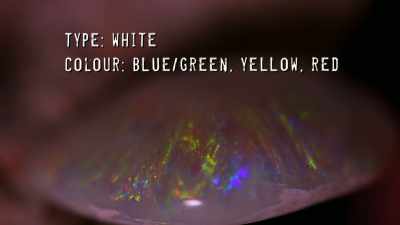 Its colour is blue-green - Outback Opal Hunters