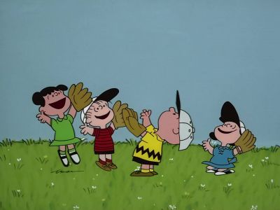 It's coming down Charlie Brown - Charlie Brown's All Stars!