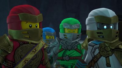It's coming down! - Ninjago: Masters of Spinjitzu