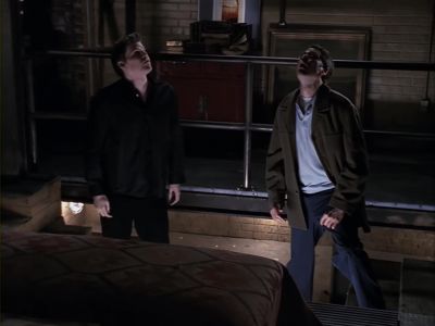 IT'S COMING
FROM THE ROOF. - Angel