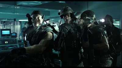 It's coming straight forward. Straight up. - Aliens Expanded