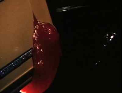 It's coming through! - Beware! the Blob
