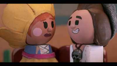 - It's so cool you work with kids.
You do so much for this kingdom. - Crossing Swords