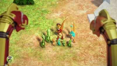 It's crazy out here! - Dinosaur Train: Adventure Island