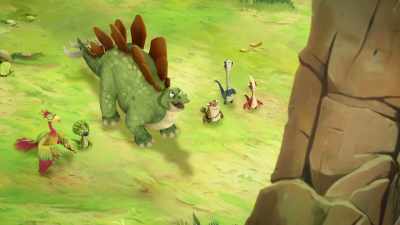 It's Cretacia's most famous landmark, - Gigantosaurus