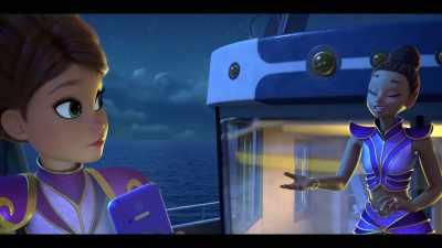 -It's cute, right?
-Security does not approve. - Mermaid Magic