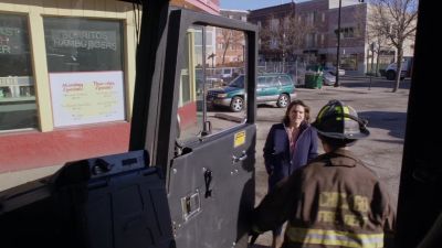 It's my dad. He's stuck. - Chicago Fire