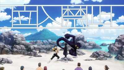 It's dangerous,
so please do not go beyond this point! - My Hero Academia: Heroes Rising
