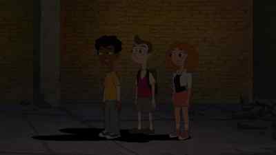 It's so dark in here.
I can't see anything. - Milo Murphy's Law