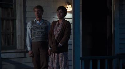 It's so dark now and cold.
He doesn't even have a jacket. - The Waltons