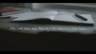 It's darkness that covers
everything I see, do, or touch - I'll Be Gone in the Dark