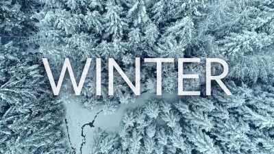 It's December and winter
has arrived in the British Isles. - Europe From Above