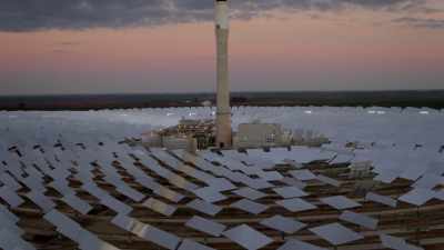 It's designed to harvest energy
from the sun, - Europe From Above