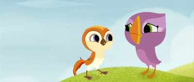 It's different now,
a different island
and a different storm. - Puffin Rock and the New Friends