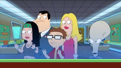 It's docking. - American Dad!