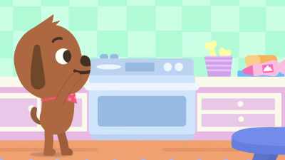 It's done! It's done, it's done,
it's done. The cake is done! - Sago Mini Friends