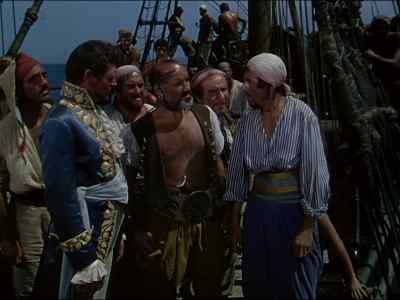 It's done, Skipper. We set them adrift. - The Crimson Pirate