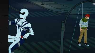 It's so easy to get lost
when you're swinging above-- - Your Friendly Neighborhood Spider-Man