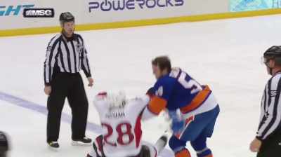 It's easy to isolate
when a guy gets hurt in a fight - Ice Guardians