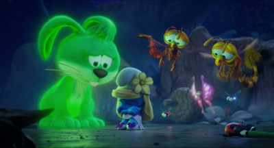 It's enhanced by the music,
it's enhanced by the lighting, - Smurfs: The Lost Village