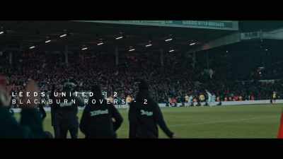 It's another equaliser,
two-two at Elland Road. - Take Us Home: Leeds United