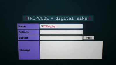 It's essentially
a digital signature - Q: Into the Storm